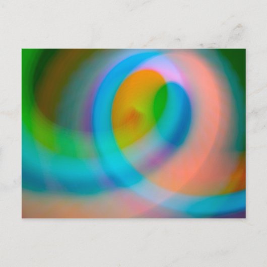 Golfvorm Briefkaart (Voorkant)