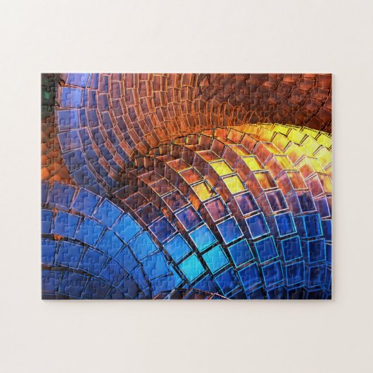 Golfvorm Legpuzzel (Horizontaal)