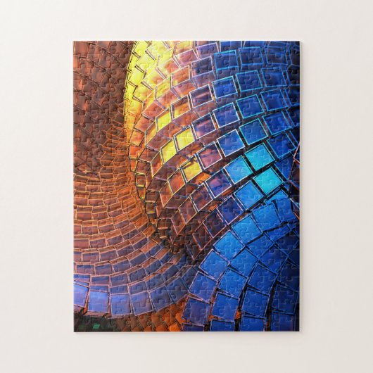 Golfvorm Legpuzzel (Verticaal)