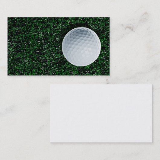 Golfvormig visitekaartje (Voorkant / Achterkant)