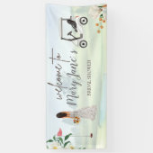 GolfVrijgezellenfeest voor Golfer-banner Spandoek (Verticaal)