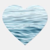 Golfwater Hart Sticker (Voorkant)