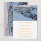 Golfwaterval in IJsland Kaart (Voorkant / Achterkant)