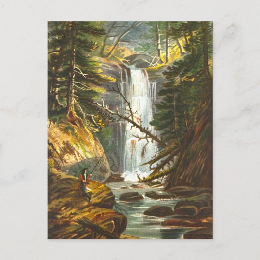 Golfwaterval, Vermont,  Briefkaart (Voorkant)