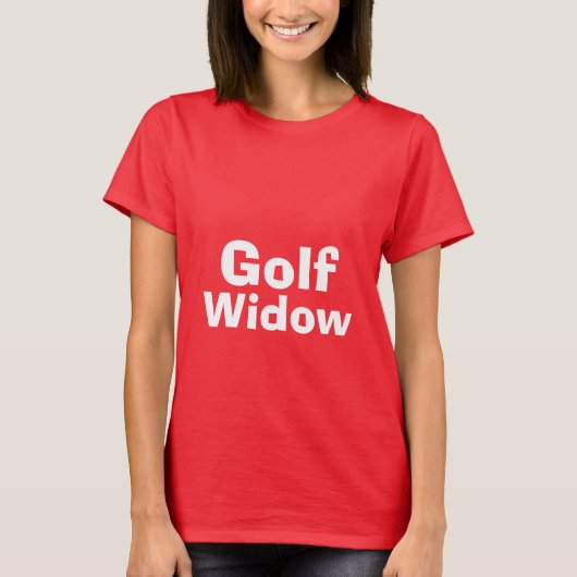 golfweduwnaar-shirt t-shirt (Voorkant)