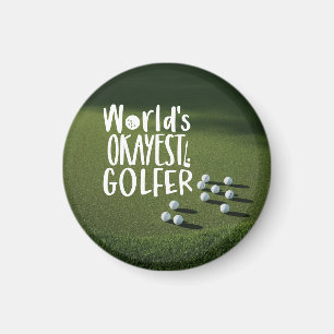 Golfwereld keurt grappige uitspraak golfer goed magneet
