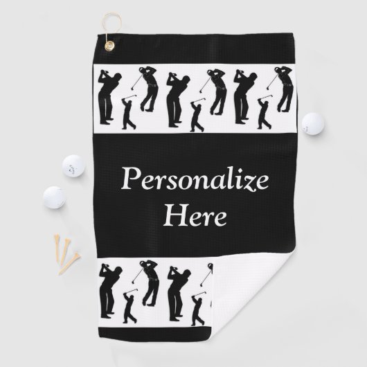 Golfwereld voor Golfers Golfhanddoek (Insitu)