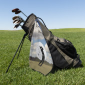 Golfwereld voor Golfers Golfhanddoek (Groen)