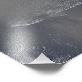 Golfwolken over het Arabische Zee Foto Afdruk (Hoek)