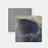 Golfwolken over het Arabische Zee Magneet (Voorkant / Achterkant)