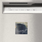 Golfwolken over het Arabische Zee Magneet (Insitu (Vaatwasser))