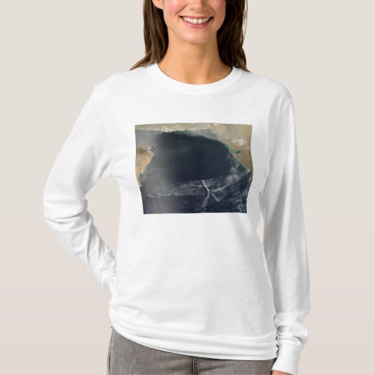Golfwolken over het Arabische Zee T-shirt (Voorkant)