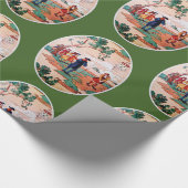 Golfwrapppapier Cadeaupapier (Hoek)