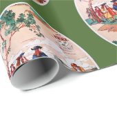 Golfwrapppapier Cadeaupapier (Rol Hoek)