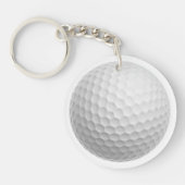 Golfzak ID LABEL of gepersonaliseerde tekst Sleute Sleutelhanger (Voorkant)