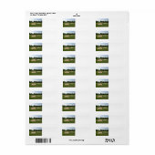 Golfzandval Etiket (Full Sheet)