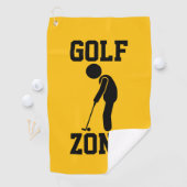 Golfzone - Funny Golf Golfhanddoek (Insitu)