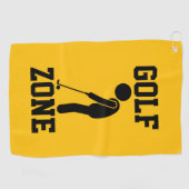 Golfzone - Funny Golf Golfhanddoek (Horizontaal)