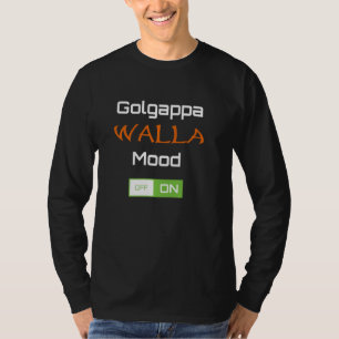 GOLGAPA behang stemming op grappige Indiase Punjab T-shirt