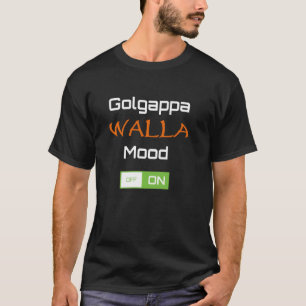 GOLGAPA behang stemming op grappige Indiase Punjab T-shirt