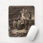 Golgotha site en Jezus door Munkacsy Muismat (Met muis)