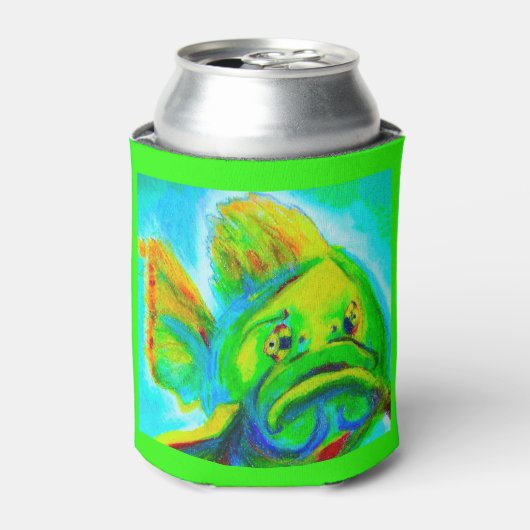 Goliath Grouper Can Koozie (Blikje Voorkant)
