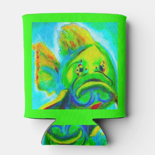 Goliath Grouper Can Koozie (Achterkant)