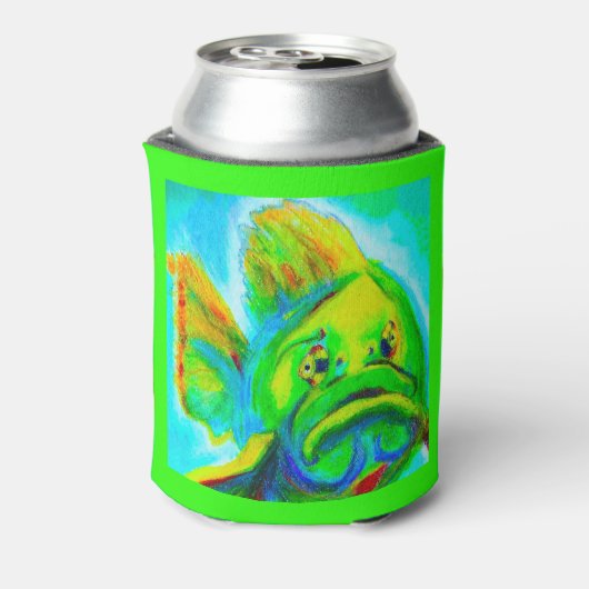 Goliath Grouper Can Koozie (Blikje Achterkant)