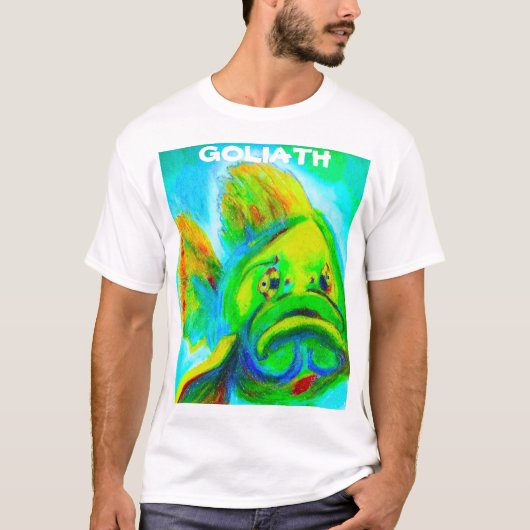 GOLIATH GROUPER T-SHIRT MANNEN (Voorkant)