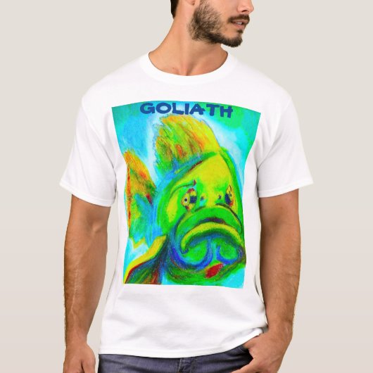 GOLIATH GROUPER T-SHIRT MANNEN (Voorkant)