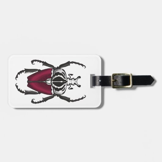 Goliath kever bagagelabel (Voorkant horizontaal)