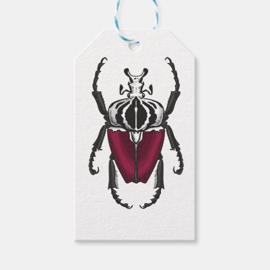 Goliath kever cadeaulabel (Voorkant)