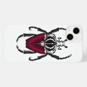 Goliath kever Case-Mate iPhone case (Achterkant (horizontaal))