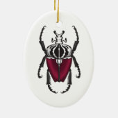 Goliath kever keramisch ornament (Achterkant)