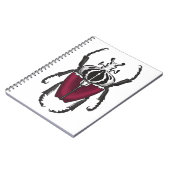 Goliath kever notitieboek (Linkerzijde)