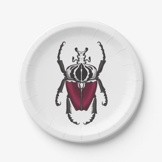 Goliath kever papieren bordje (Voorkant)