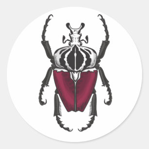 Goliath kever ronde sticker