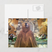 Goliath Space Boerderijen Zoo World's grootste Bee Briefkaart (Voorkant / Achterkant)