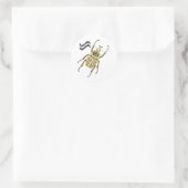 Goliathus orientalis ronde sticker (Tas)