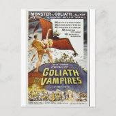 GOLIET EN HET BRIEFKAART VAMPIRES (Voorkant)