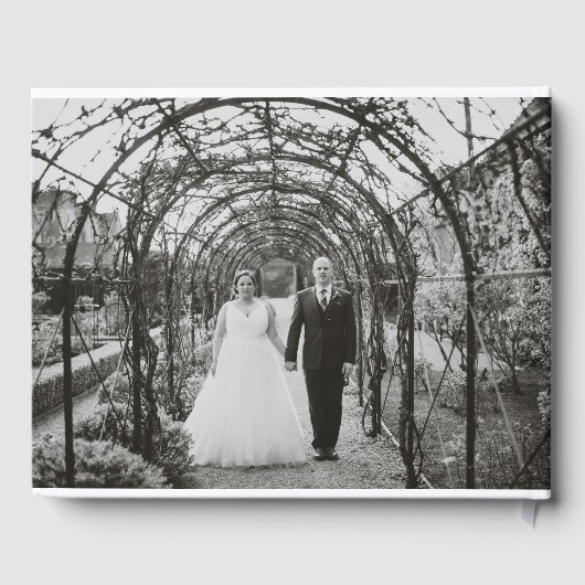 Golightly Floral Wedding Gastenboek (Achterkant)