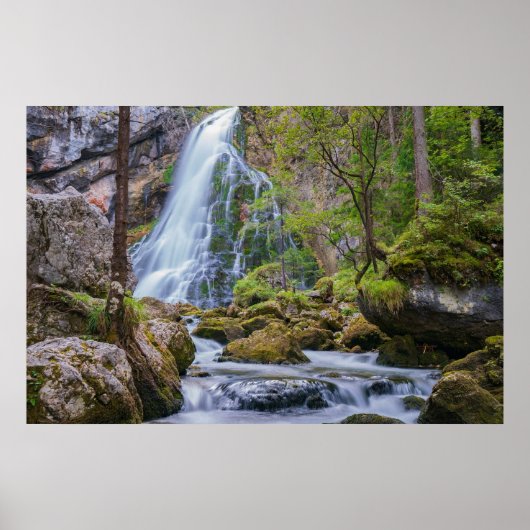 Golling Waterfall, Gollinger Wasserfall, Oostenrij Poster (Voorkant)