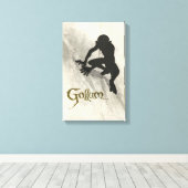 GOLLUM™ Concept Sketch Canvas Afdruk (Insitu (Houten vloer))