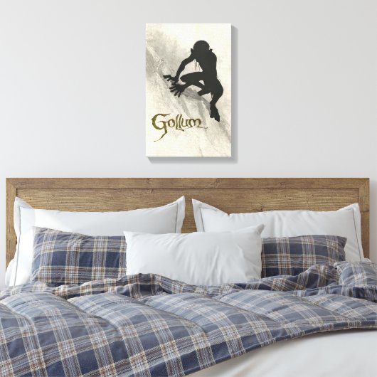 GOLLUM™ Concept Sketch Canvas Afdruk (Insitu (Slaapkamer))