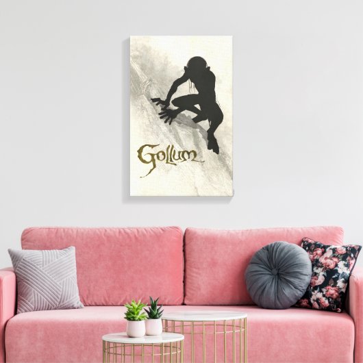 GOLLUM™ Concept Sketch Canvas Afdruk (Insitu (Woonkamer))