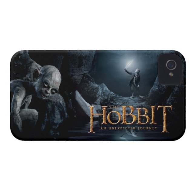 GOLLUM™ en BILBO BAGGINS™ Case-Mate iPhone Case (Achterkant Horizontaal)