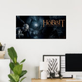 GOLLUM™ en BILBO BAGGINS™ Poster (Thuiskantoor)