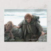 GOLLUM™ en Samwise Briefkaart (Voorkant)