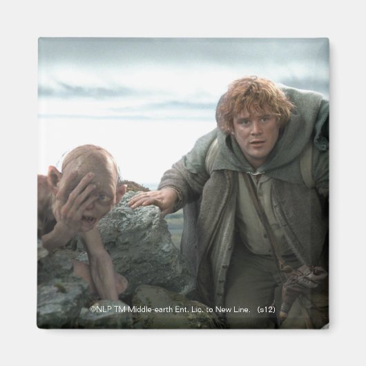 GOLLUM™ en Samwise Magneet (Voorkant)