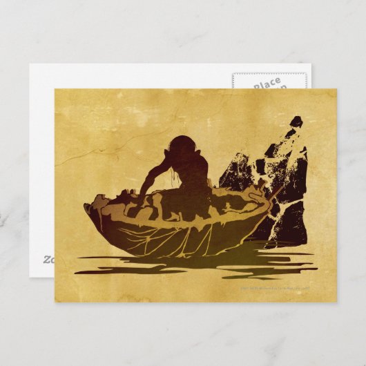 GOLLUM™ in a Raft Briefkaart (Voorkant / Achterkant)